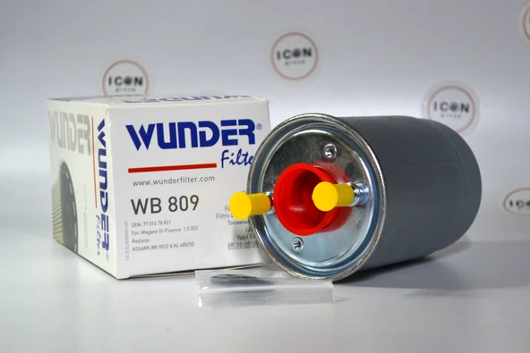 ICON GROUP - Renault Megane III - Fluence 1.6 DCi Yakıt Filtresi - WB 809 - Resim 4