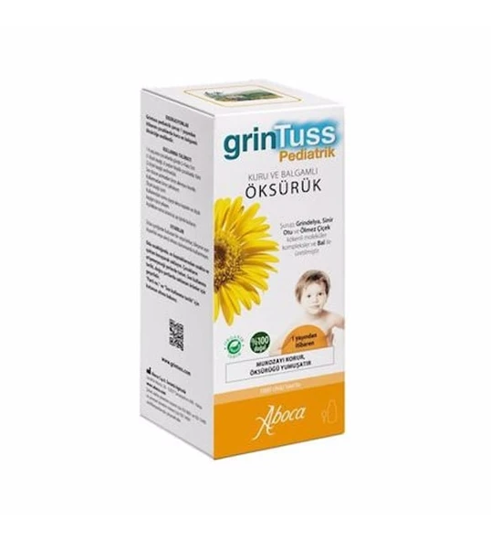 Grintuss Öksürük Şurubu Pediatrik 128 gr ürün görseli 1