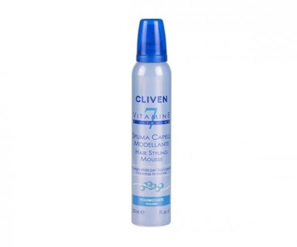 Cliven Natura Volume Saç Köpüğü 200 Ml