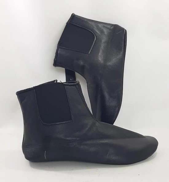 Mest Hakiki Koyun Derisi İçi Miflonlu Bilek Lastikli Fermuarlı Mest - 6