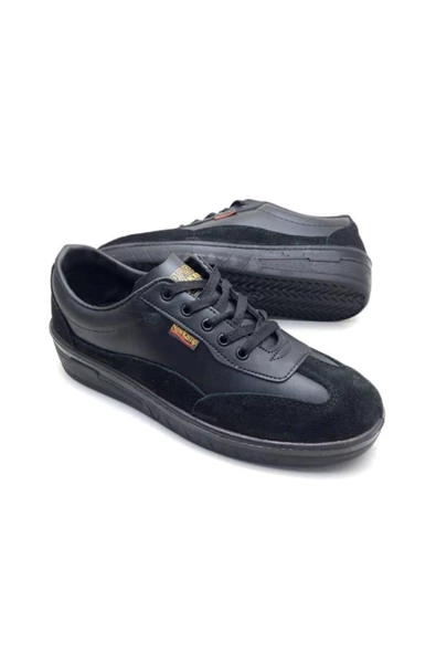 Newkamp Klasik Siyah Renk İş Arazi İçin Uygun Spor Ayakkabı - 2