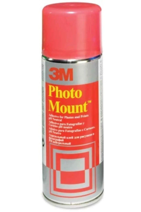3M Photo Mount Sprey Yapıştırıcı 400 Ml Fotoğraf Ve Baskı İşleri İçin