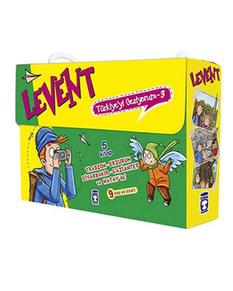 Levent Türkiyeyi Geziyorum 3 (5 Kitap)
