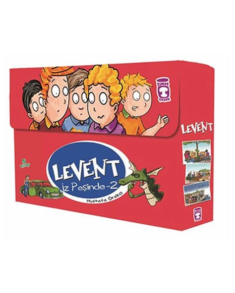 Levent İz Peşinde 2 (5 Kitap)