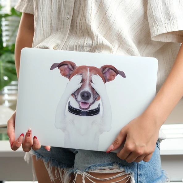 Macbook Pro Kılıf 13inç M1-M2, Dog01NL (Type-c'li Model)A2338 A2289 A2251 A1706-08 A1989 A2159 ile Uyumlu - Resim 6