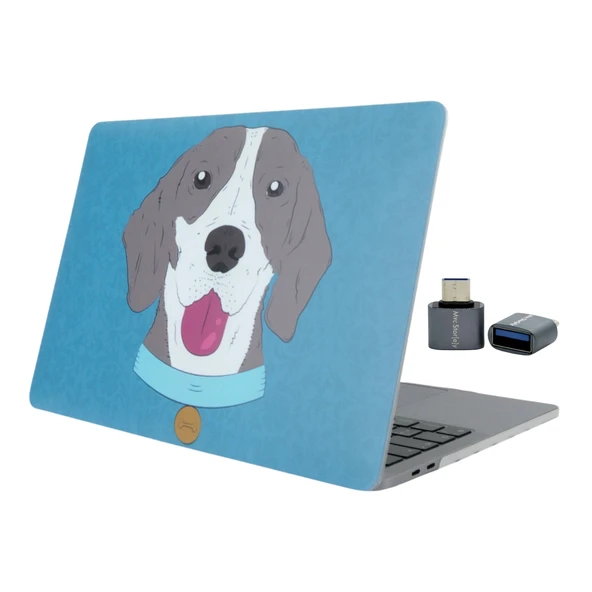 Macbook Pro Kılıf 13inç M1-M2, Dog01NL (Type-c'li Model)A2338 A2289 A2251 A1706-08 A1989 A2159 ile Uyumlu ürün görseli