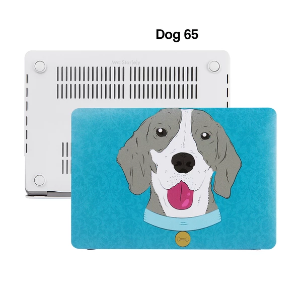 Macbook Pro Kılıf 13inç M1-M2, Dog01NL (Type-c'li Model)A2338 A2289 A2251 A1706-08 A1989 A2159 ile Uyumlu - 3