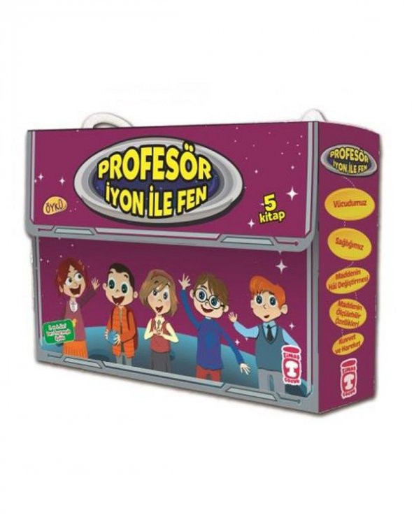 Profesör İyon ile Fen 5 Kitap Timaş Çocuk
