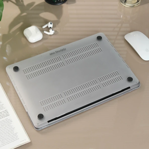 MacBook Pro 13 Çiçek Desenli TPU Sert Hard Case İnce Hafif Koruma M1-M2 Uyumlu 13 inç - Resim 8