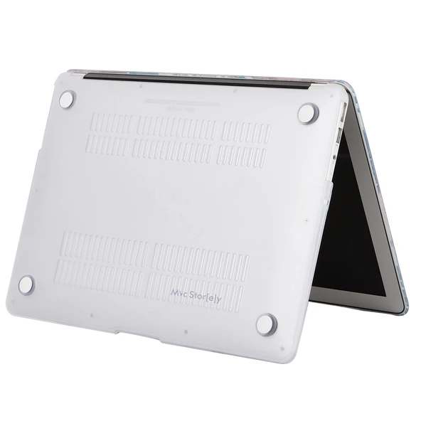 Macbook Pro 13inç M1-M2, Kılıf Flower01NL (Type-c'li Model)A2338 A2289 A2251 A1706-08 A1989 A2159 ile Uyumlu - 12