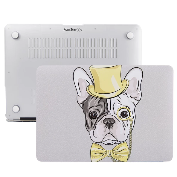 Macbook Pro Kılıf 13inç M1-M2, Dog02NL (Type-c'li Model)A2338 A2289 A2251 A1706-08 A1989 A2159 ile Uyumlu