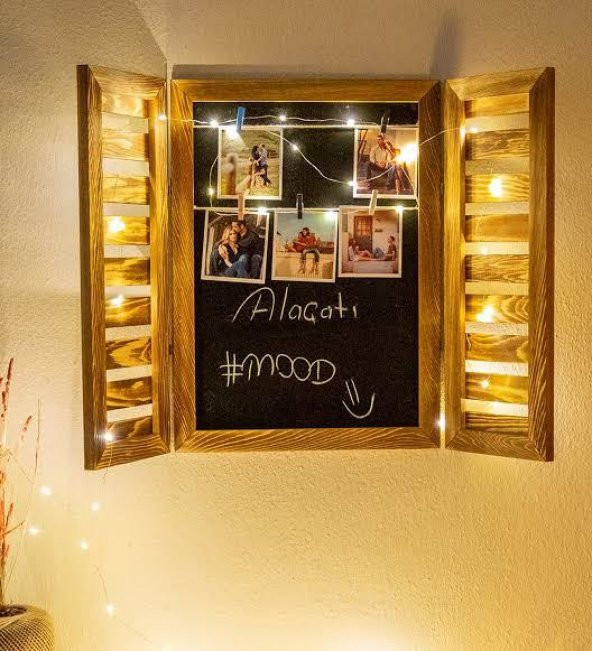 Alaçatı Ledli 6 Mandal Çerçeve
