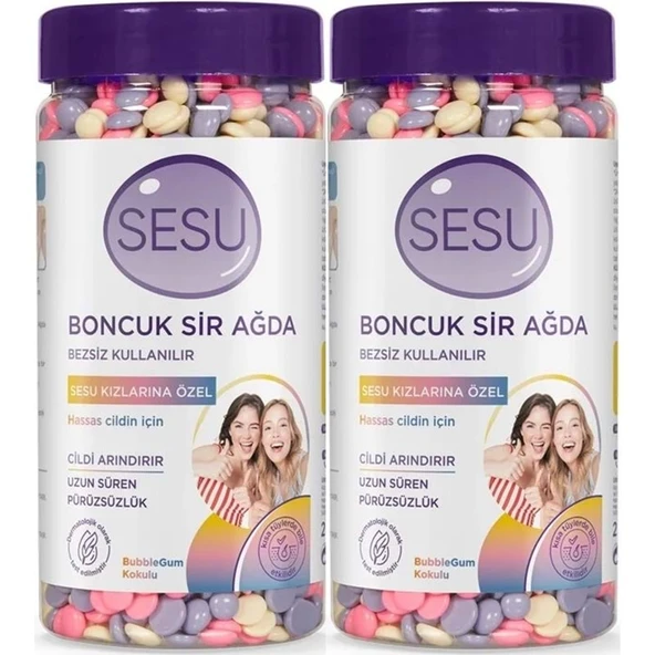 Sesu Boncuk Sir Ağda İlk Adım 250GR Hassas (2 Li Set) ürün görseli
