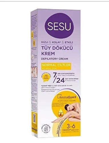 Sesu Tüy Dökücü Krem 100ML Normal Ciltler