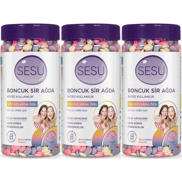 Sesu Boncuk Sir Ağda İlk Adım 250GR Hassas (3 Lü Set) ürün görseli