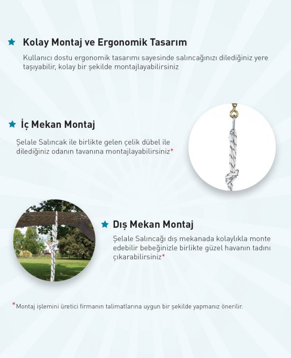 Holmen Şelale Salıncak - Pembe - 3