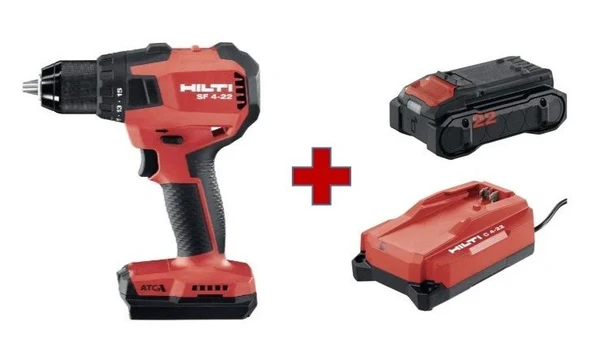 Hilti Nuron SF 4-22 Akülü Delme/Vidalama Makinesi (Set) - 2