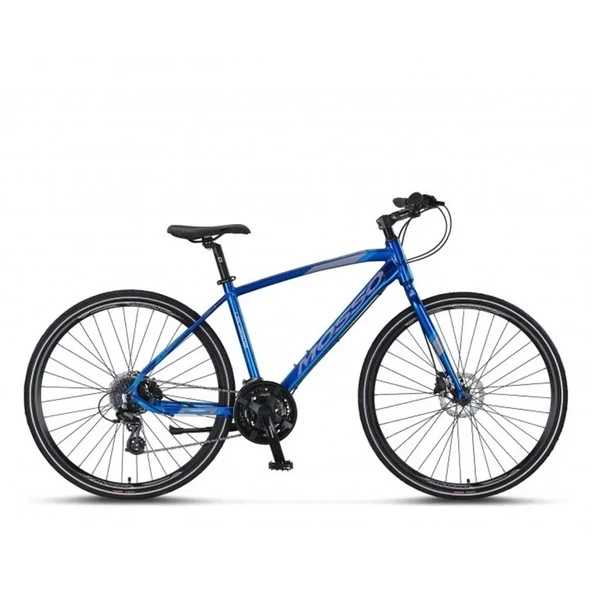MOSSO LEGARDA-2324-MDM-H ERKEK ŞEHİR BİSİKLETİ 410H HD 28 JANT 24 VİTES LACİVERT MAVİ ürün görseli 1