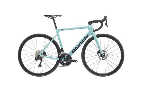 BIANCHI SPRINT 105 DISC DI2 KARBON ERKEK YOL YARIŞ BİSİKLETİ 503H HD 28 JANT 12 VİTES CELESTE ürün görseli