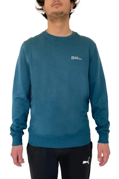 Jack Wolfskin Mark Sweat Erkek Sweatshirt - 1
