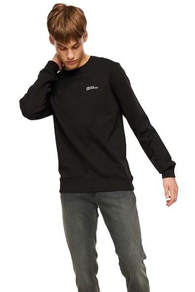 Jack Wolfskin Mark Sweat Erkek Sweatshirt