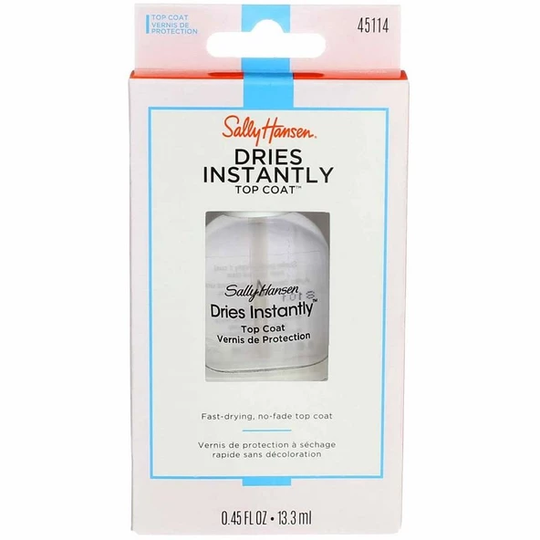 Sally Hansen Dries Instantly Top Coat 0.45 Ounce 13.3ml