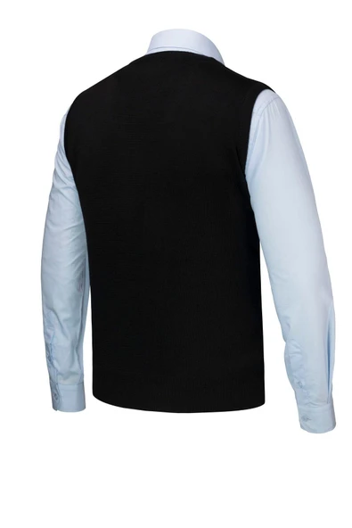 Erkek V Yaka Triko Süveter 4241H BGL-ST04030 - Resim 11