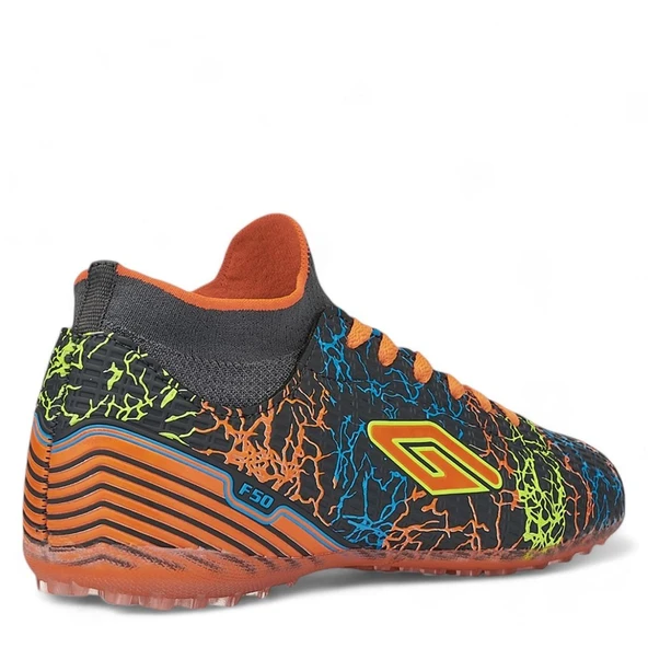 Albishoes Erkek Yeni Sezon Bilekli Boğazlı Çoraplı Mercury Dişsiz Halısaha Futbol Ayakkabı(36-44) - 4