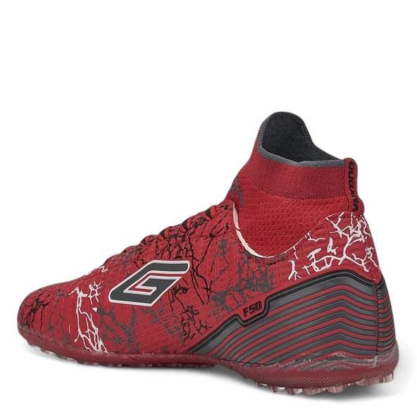 Albishoes Erkek Yeni Sezon Bilekli Boğazlı Çoraplı Mercury Dişsiz Halısaha Futbol Ayakkabı(36-44) - 2