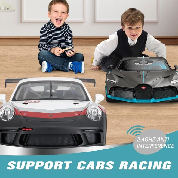 1:14 Uzaktan Kumandalı Araba Porsche 911 Gt3 Cup 2.4 Ghz - 7