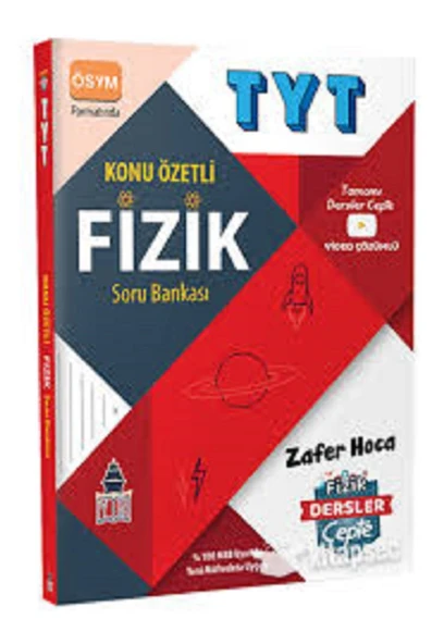 Zafer Hoca TYT Fizik Konu Özetli Soru Bankası Fizik Dersler Cepte Tonguç Akademi