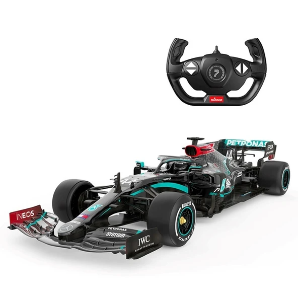 1:12 Uzaktan Kumandalı Araba Mercedes Amg F1 W11 EQ Performance 2.4 Ghz Siyah