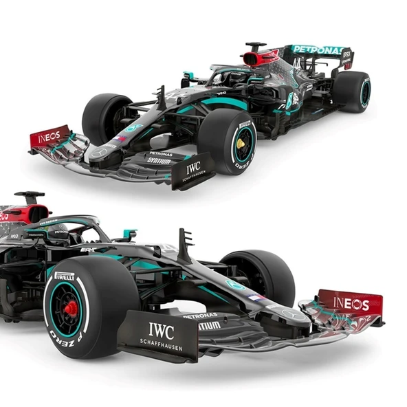1:12 Uzaktan Kumandalı Araba Mercedes Amg F1 W11 EQ Performance 2.4 Ghz Siyah - Resim 3