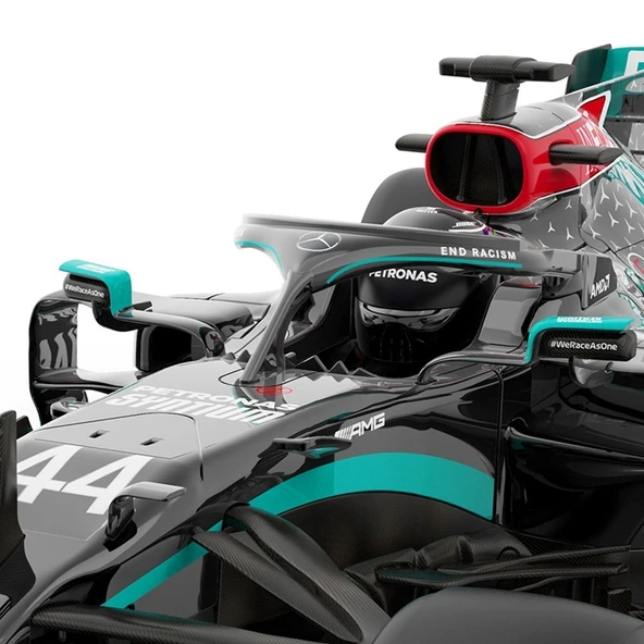 1:12 Uzaktan Kumandalı Araba Mercedes Amg F1 W11 EQ Performance 2.4 Ghz Siyah - 5