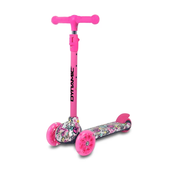 Dynamic HT288 3 Tekerli Scooter Pembe - 4