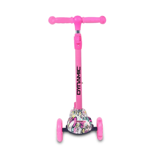 Dynamic HT288 3 Tekerli Scooter Pembe - 3