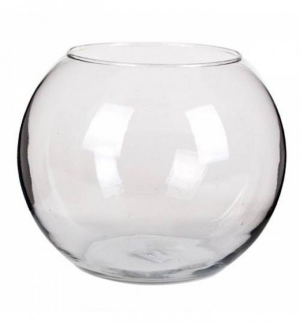 Teraryum Dekoratif Cam Fanus 20x17 cm (Boş Fanus) - 1