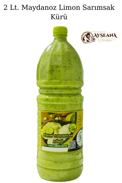 Limon Sarımsak Kürü Maydanozlu 2 Lt El Yapımı Doğal - 2