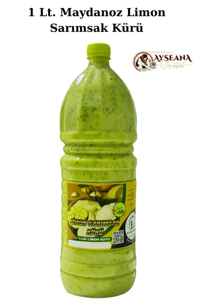 Limon Sarımsak Kürü Maydanoz'lu 1 lt. El Yapımı Doğal - 2