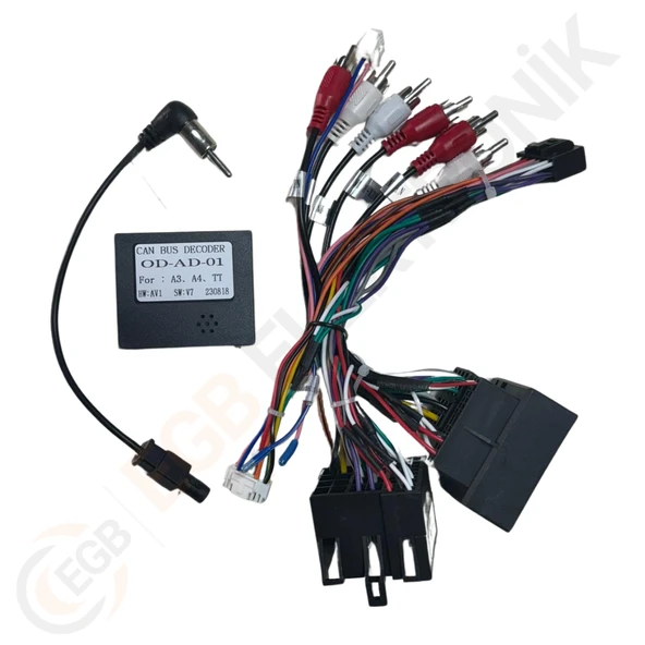 OTO TABLET ÇERÇEVE 9 AUDI A4 (2002-2008) TAC-002 - Resim 3