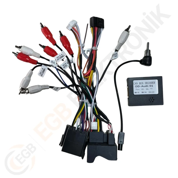 MULTIMEDIA ÇERÇEVESİ 9 AUDI A3 S3 (2002-2008) TAC-001 - Resim 3