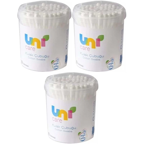 Uni Baby Kulak Temizleme Çubuğu 200 Adet (3 Lü Set) ürün görseli