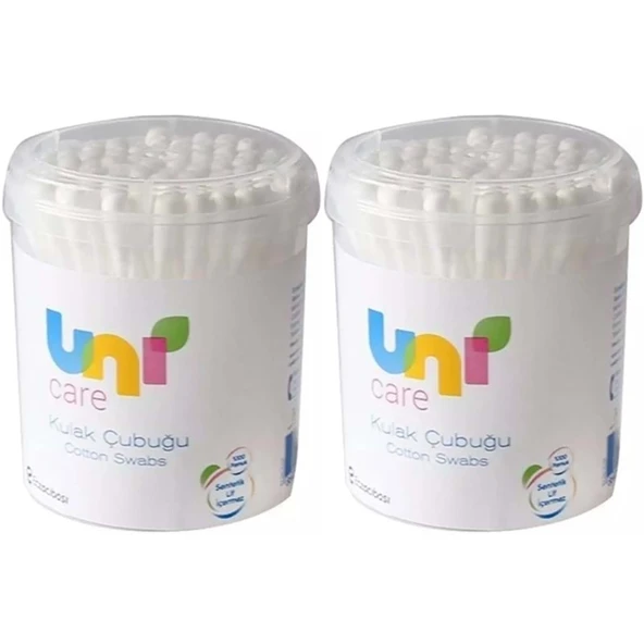Uni Baby Kulak Temizleme Çubuğu 200 Adet (2 Li Set) ürün görseli
