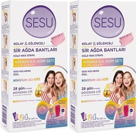 Sesu Sir Ağda Bandı 24 Lü Pk (Ağdaya İlk Adım Serisi) (2 Li Set)
