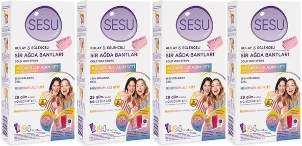 Sesu Sir Ağda Bandı 24 Lü Pk (Ağdaya İlk Adım Serisi) (4 Lü Set) - 2