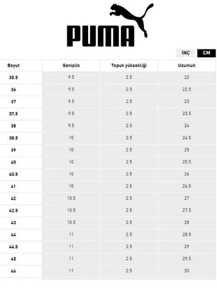 Puma Rickie AC PS 385836-01 Ortopedik Çocuk Spor Ayakkabı - Resim 7