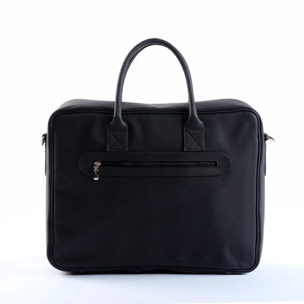 M&y Hera Deri Anne Bebek Çantası 7090 Siyah - 2