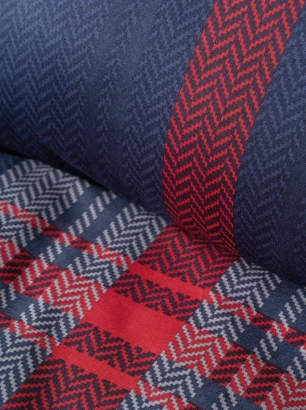 Cotton Box Masculine Ranforce Nevresim Takımı Tek Kişilik Abel Kırmızı - 2