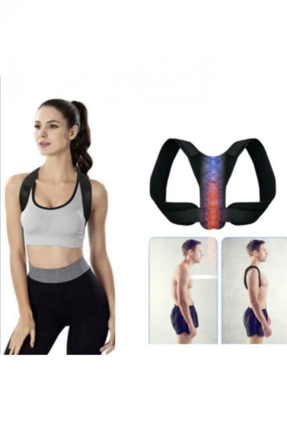 Kamburluk Önleyici Korse Dik Durmaya Destek Olur (atlet Model) ürün görseli 1
