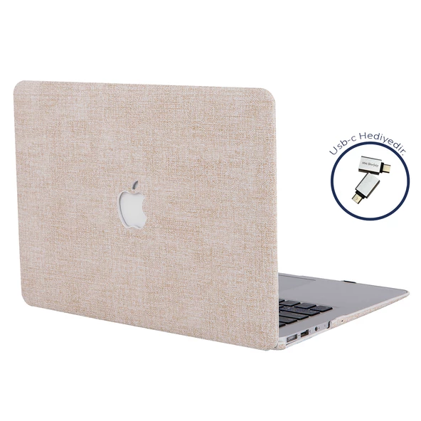Macbook Pro Kılıf 13inç Flax (2016/2019 yılı Cihazı) A1706 A1708 A1989 A2159 ile Uyumlu - 9
